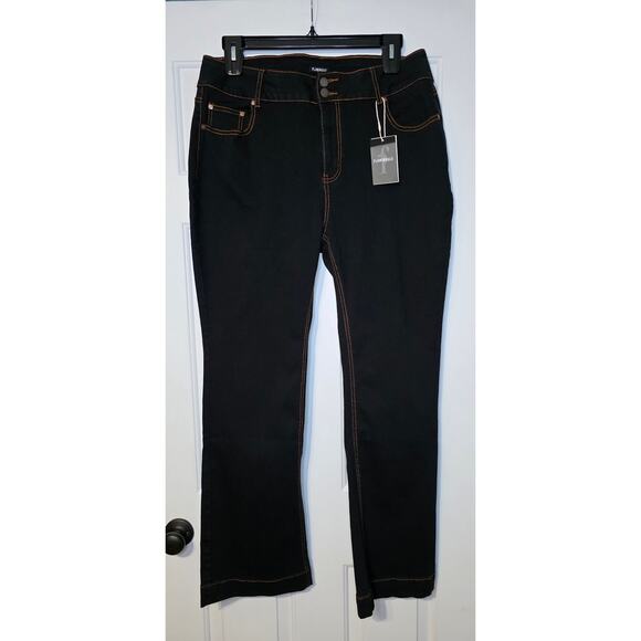 Flamingals Womens Wide Leg Jeans Size 3X‎ NWT - Picture 1 of 5